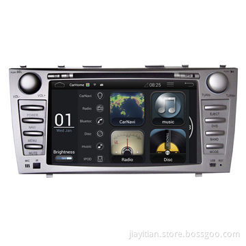 8-inch Android Car DVD Players for Toyota Camry with 3G, WiFi and Capacitive Screen